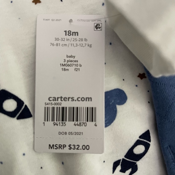 Baby Carte’s Baby Boy 3pc set 18 months - Picture 8 of 8